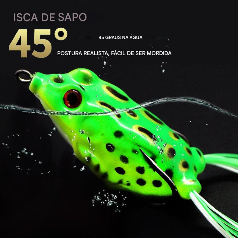 05 UND Isca Sapo Realista Fisgue Pro Promoção